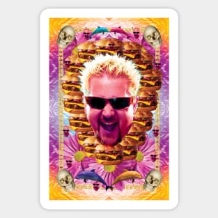 guy celebrity chef fieri Sticker